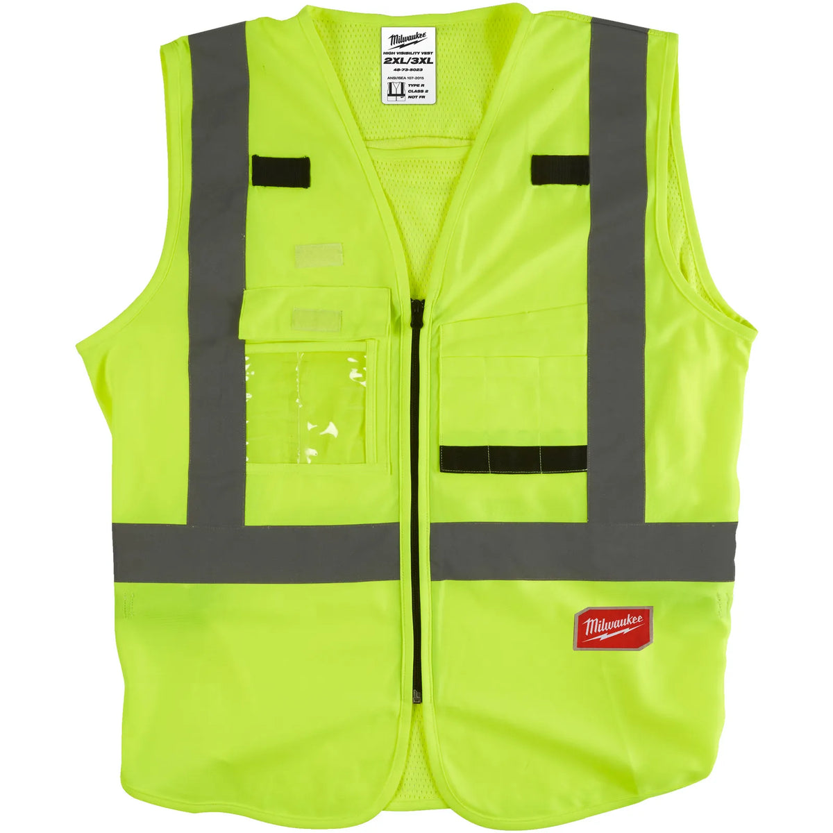 Milwaukee High-Visibility Vests - Yellow