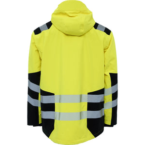 ELKA Rainwear - Visible Xtreme Recycled Jacket - Fluorescent Yellow/Black
