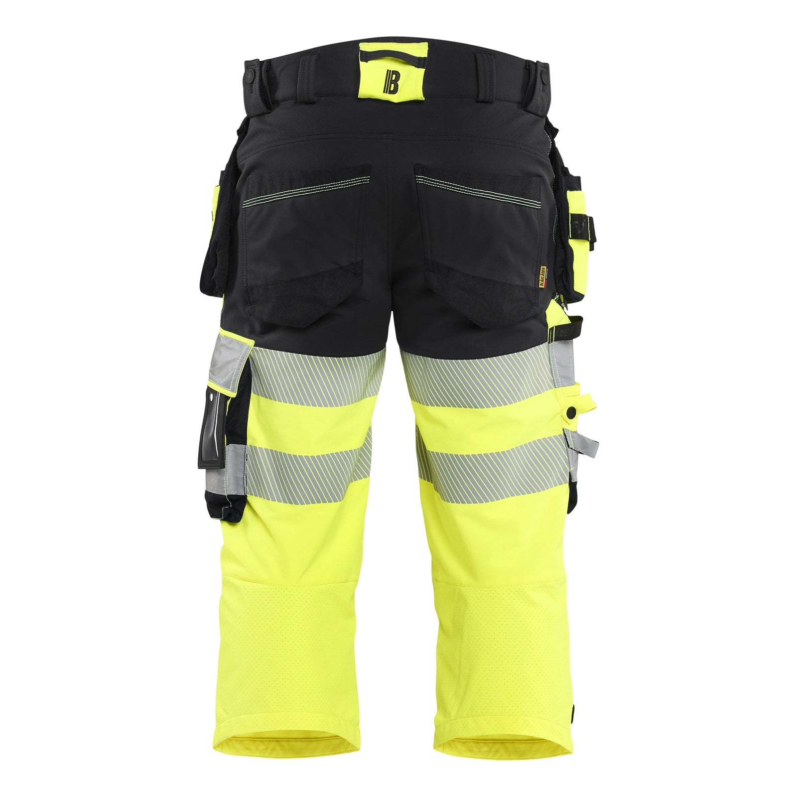 Blaklader BLAKLADER 11231648 HI VIS PIRATE TROUSERS 4 WAY STRETCH Hi Vis Reflective Work Pirate Bermuda Men - double weave - 112316483399_2