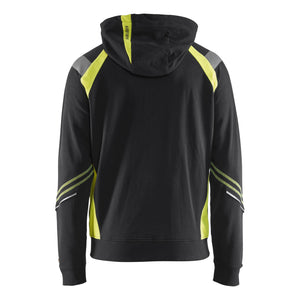 Blaklader BLAKLADER 34331158 Hoodie with Full Zip Hi Vis Reflective Hoodie Work Sweatshirt MEN - 100% Cotton - 343311589933_2