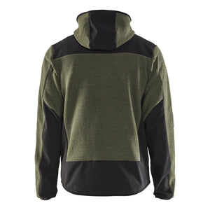 Blaklader BLAKLADER 59402536 Knitted Jacket with Softshell Work Jacket MEN - Stretch Fabric - 594025364199_2