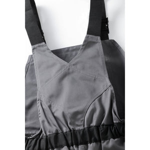 Planam Highline Dungarees royal blue/navy/zinc - Perfect fit thanks to the high back with braces