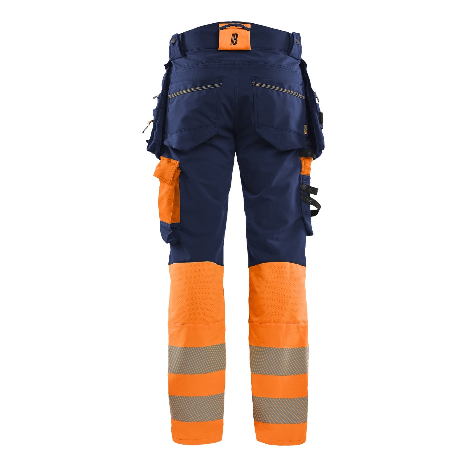 Blaklader BLAKLADER 11251648 Hi Vis Trousers 4 Way Stretch Hi Vis Reflective Work Trousers Men - Double Weave - 112516488953_2