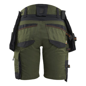Blaklader BLAKLADER 71751149 STRIKER Women's Craftsman Shorts with Stretch Work Shorts Women - Cordura Denim - 717511494240_2