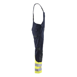 Blaklader BLAKLADER 28881512 Multinorm Inherent Bib Trousers Hi Vis Reflective Work Bib Trousers Men - ripstop fabric - 288815128933_CR2