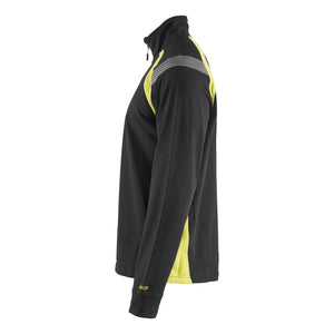 Blaklader BLAKLADER 34321158 Hi Vis Reflective Half-zip Work Sweatshirt MEN - 100% Cotton - 343211589933_CL