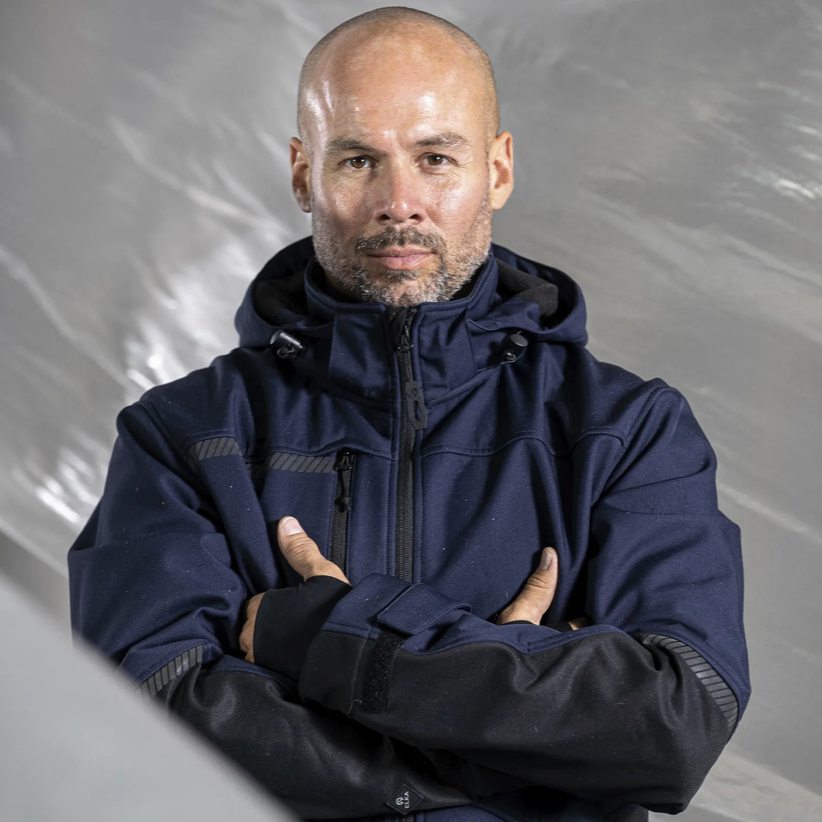 ELKA Rainwear - Working Xtreme Recycled Softshell jacket - Navy/Black