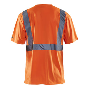 Blaklader BLAKLADER 33131009 Hi Vis T Shirt Hi Vis Reflective Short Sleeve Work T-Shirt MEN - 100% Polyester - 331310095300_2