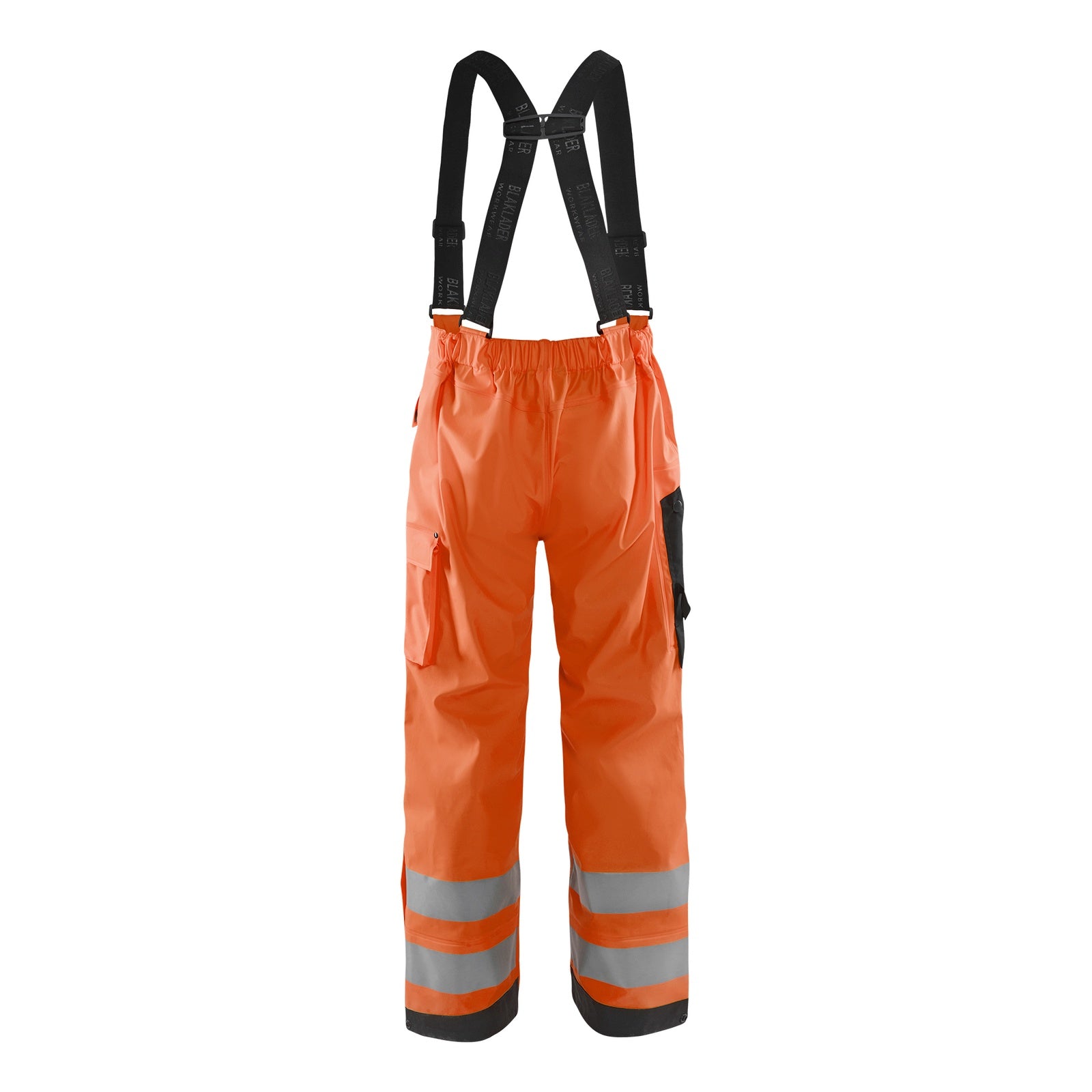 Blaklader BLAKLADER 13022003 Rain Trousers Hi Vis LEVEL 2 Hi Vis Reflective Work Trousers Men - Waterproof - 130220035300_2