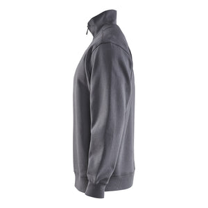 Blaklader BLAKLADER 33651048 Sweatshirt With Collar Half-zip Work Sweatshirt MEN - Brushed Inside - 336510489400_CL