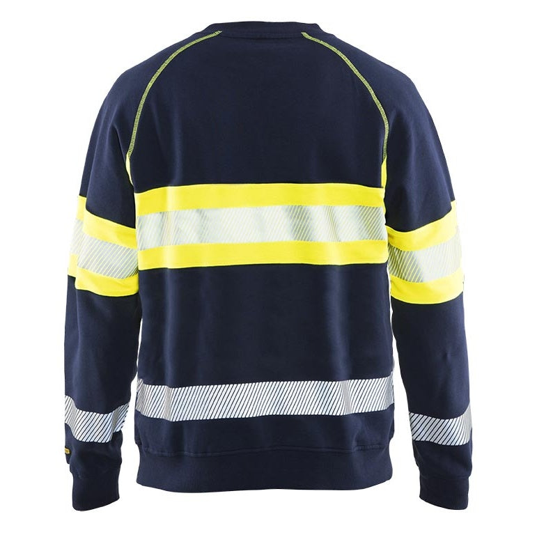 Blaklader BLAKLADER 33591158 Hi Vis Sweater Hi Vis Reflective Work Sweatshirt MEN - 100% Cotton - 335911588933_CB