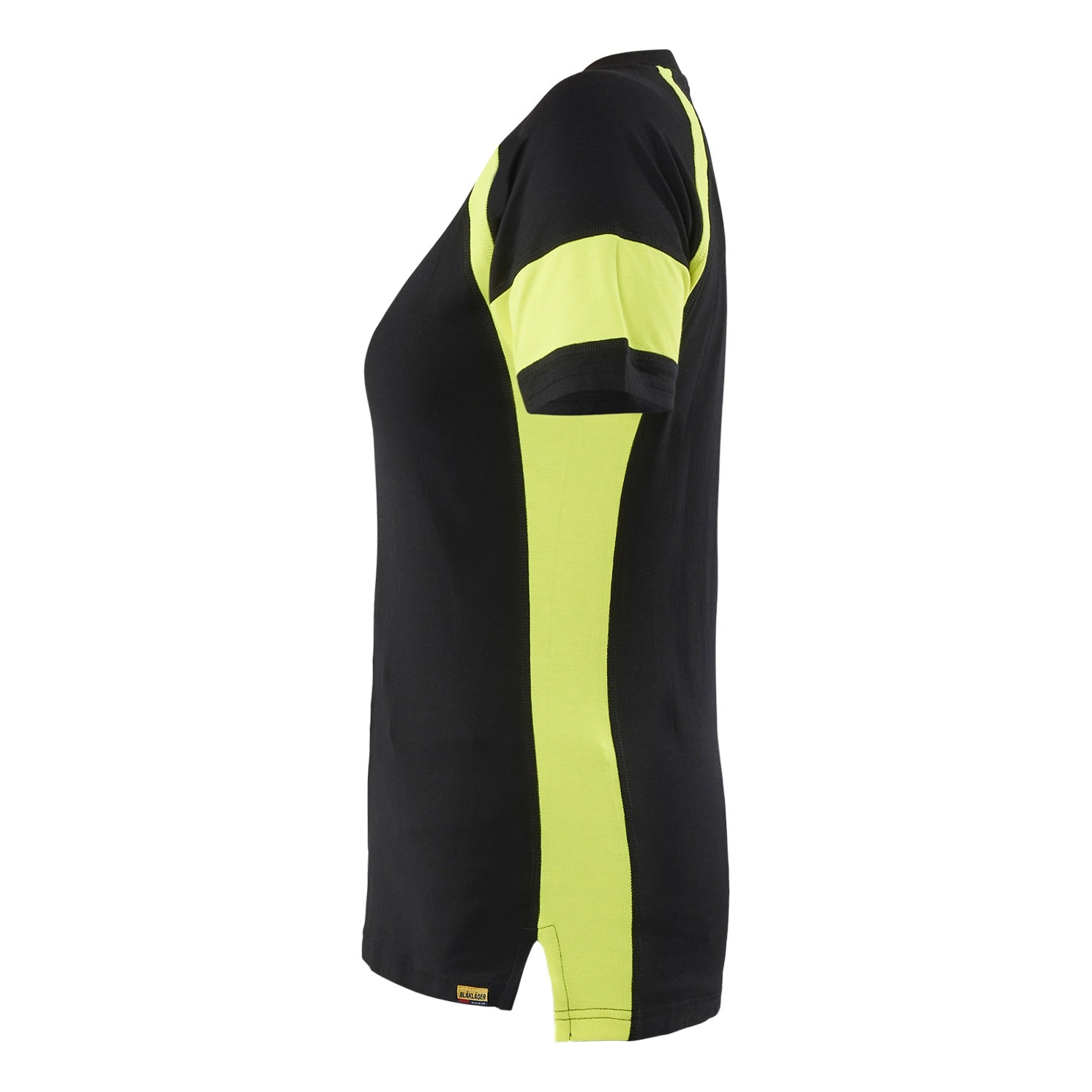 Blaklader BLAKLADER 35241030 Women's T shirt with Hi Vis Hi Vis Reflective Short Sleeve Work T-Shirt WOMEN - 100% Cotton - 352410309933_CL