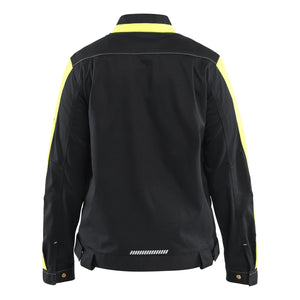 Blaklader BLAKLADER 44431832 Women’s Industry Jacket Stretch Hi Vis Reflective Work Jacket WOMEN - Stretch - 444318329933_2