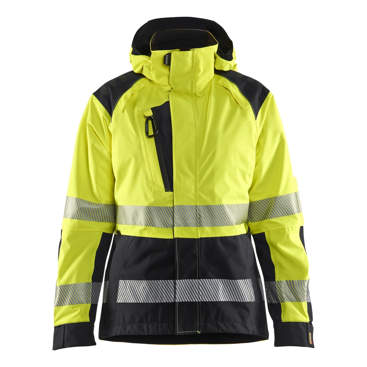 Blaklader BLAKLADER 44361987 Women’s Hi Vis Shell Jacket Hi Vis Reflective Shell Work Jacket WOMEN - Waterproof - 443619873399