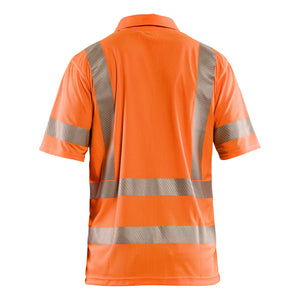 Blaklader BLAKLADER 34281013 UV PROTECTED HI VIS POLO SHIRT Hi Vis Reflective Short Sleeve Work Polo MEN - 100% Polyester - 342810135300_2