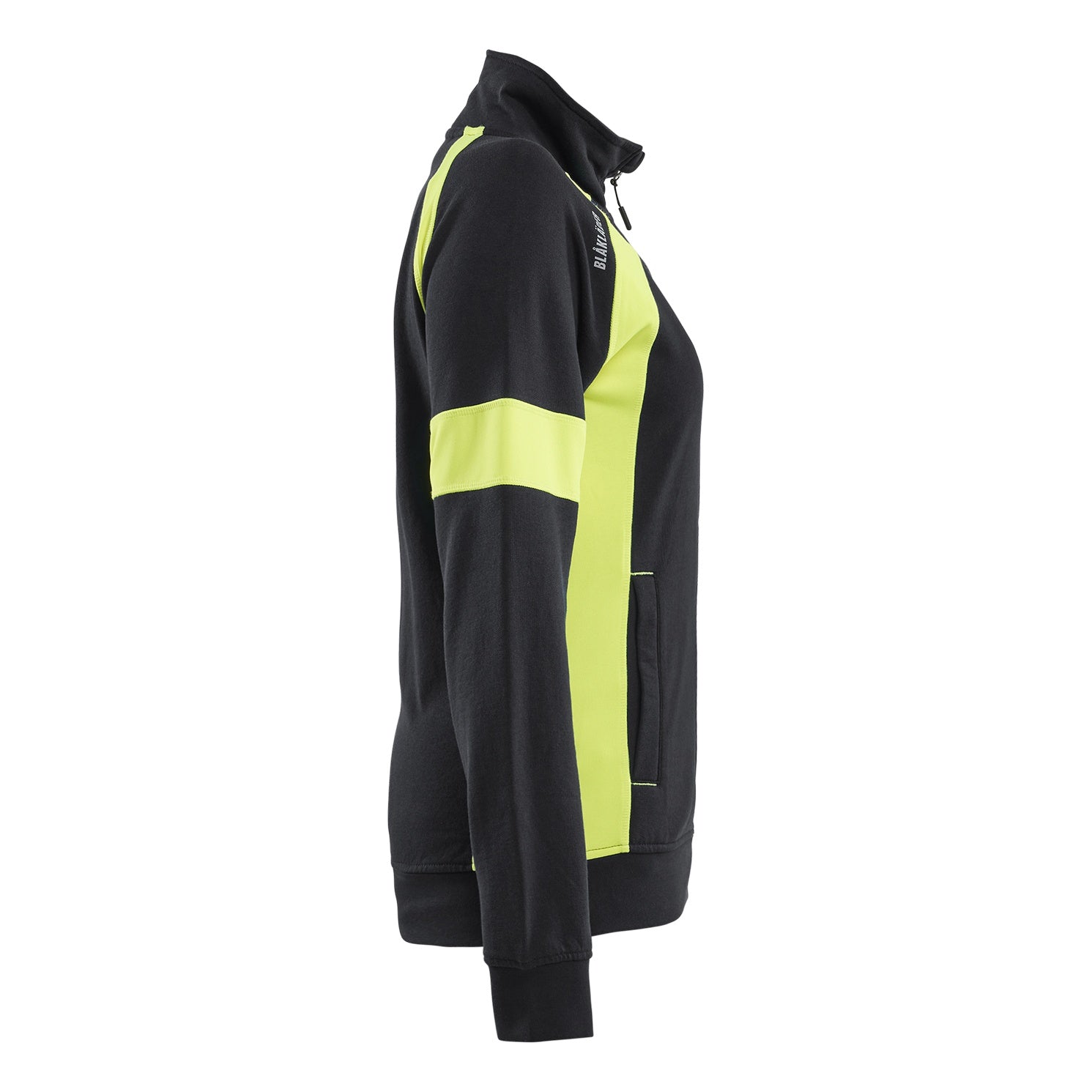 Blaklader BLAKLADER 35681158 Hi Vis Reflective Full-zip Work Sweatshirt WOMEN - 100% Cotton - 356811589933_CR