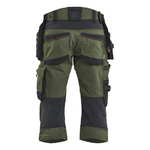 Blaklader BLAKLADER 19771149 STRIKER Pirate trouser with stretch Work Pirate Bermuda Men - CORDURA Denim - 197711494240_2