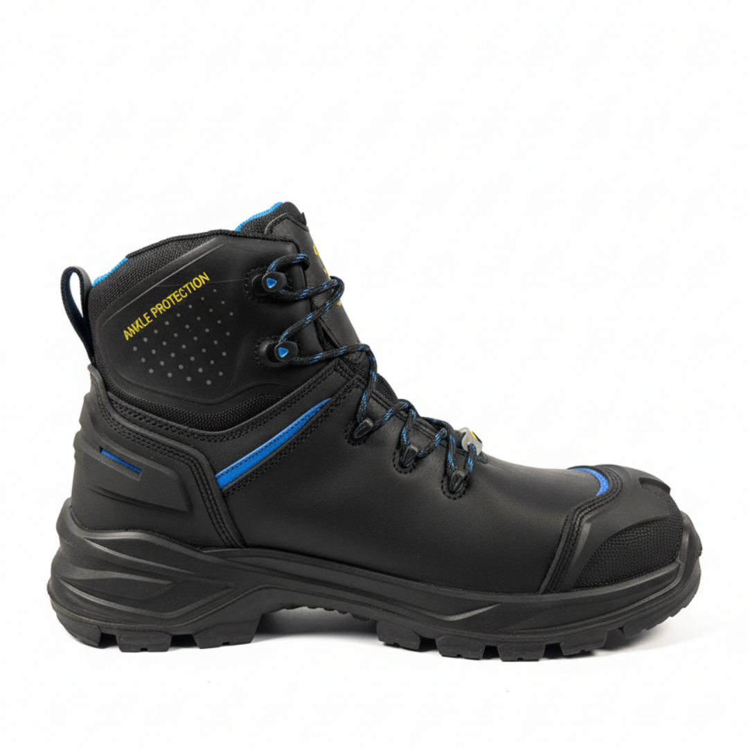 SIR SAFETY LEVEL UP Safety Boots S7S MEN Work Shoe - Fibreglass Toe Cap & Composite Midsole - MB3316Z9 - MB3316Z9_SIDE