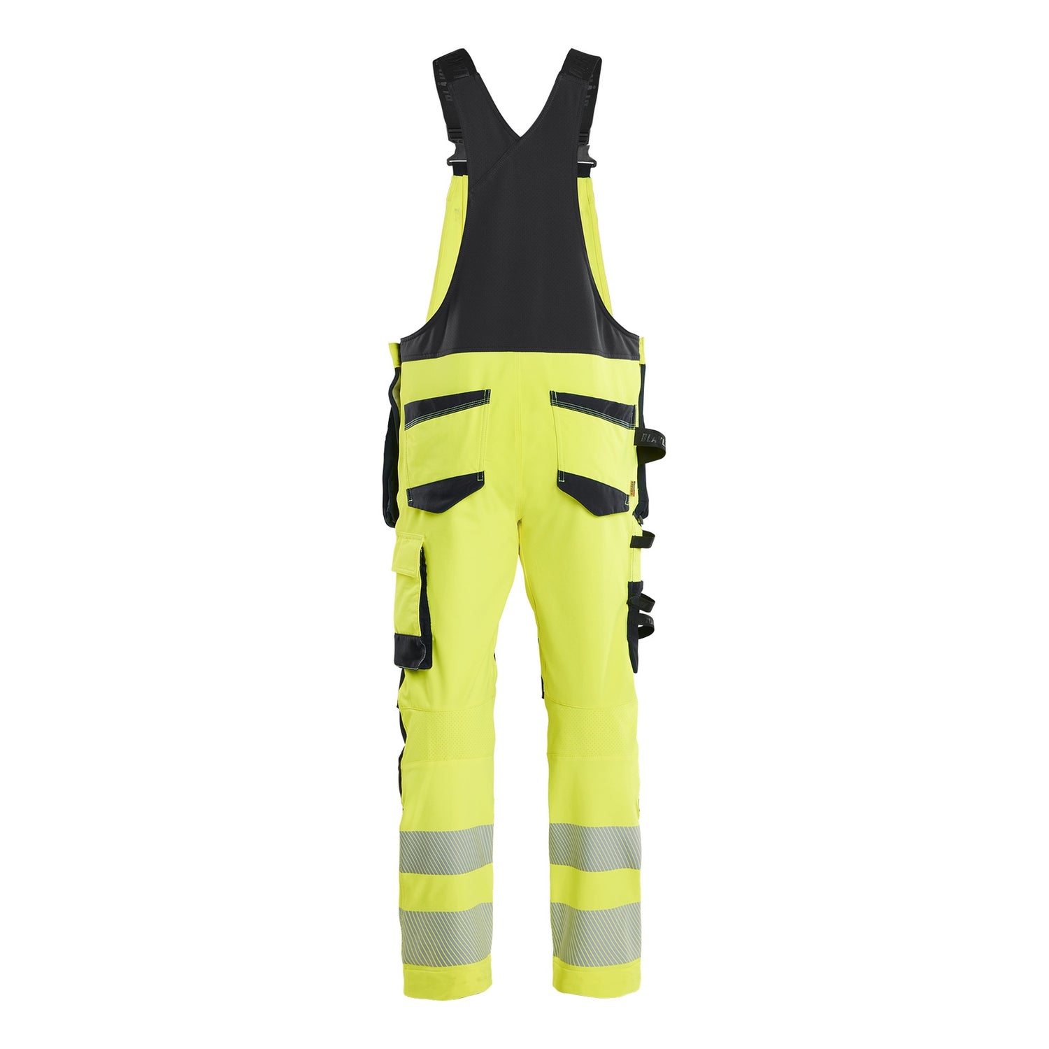 Blaklader BLAKLADER 26261648 Hi Vis bib overalls 4 way stretch Hi Vis Reflective Work Bib Trousers Men - double weave - 262616483399_2
