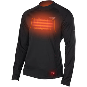 Milwaukee REDLITHIUM™ USB WORKSKIN™ Heated T-Shirt L4 HBLB - Black