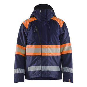 Blaklader BLAKLADER 44801977 Hi Vis Winter Jacket Work Jacket MEN - Waterproof - 448019778953