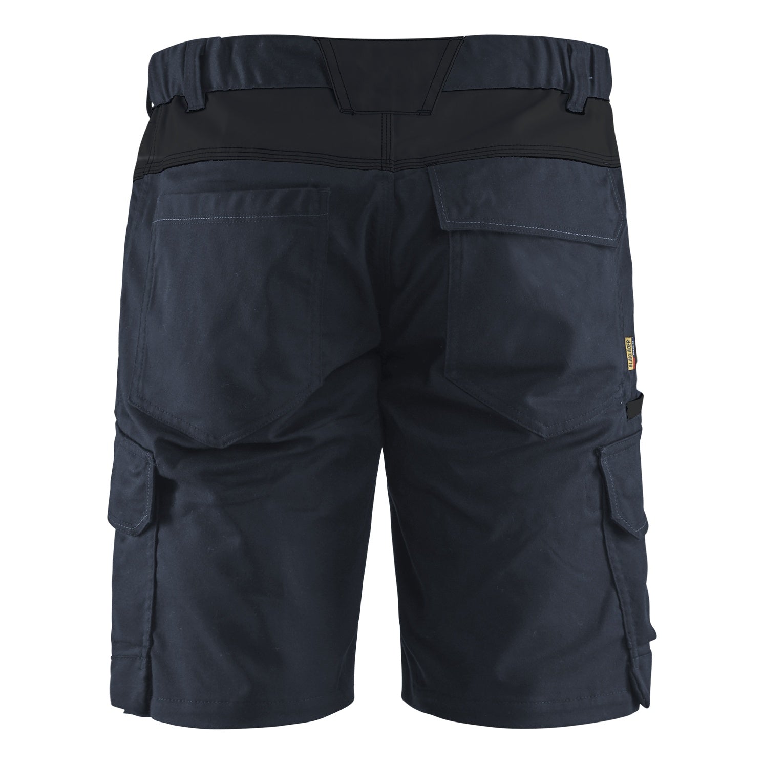 Blaklader BLAKLADER 14461832 Industry shorts stretch Hi Vis Reflective Work Shorts Men - twill fabric - 144618328699_2