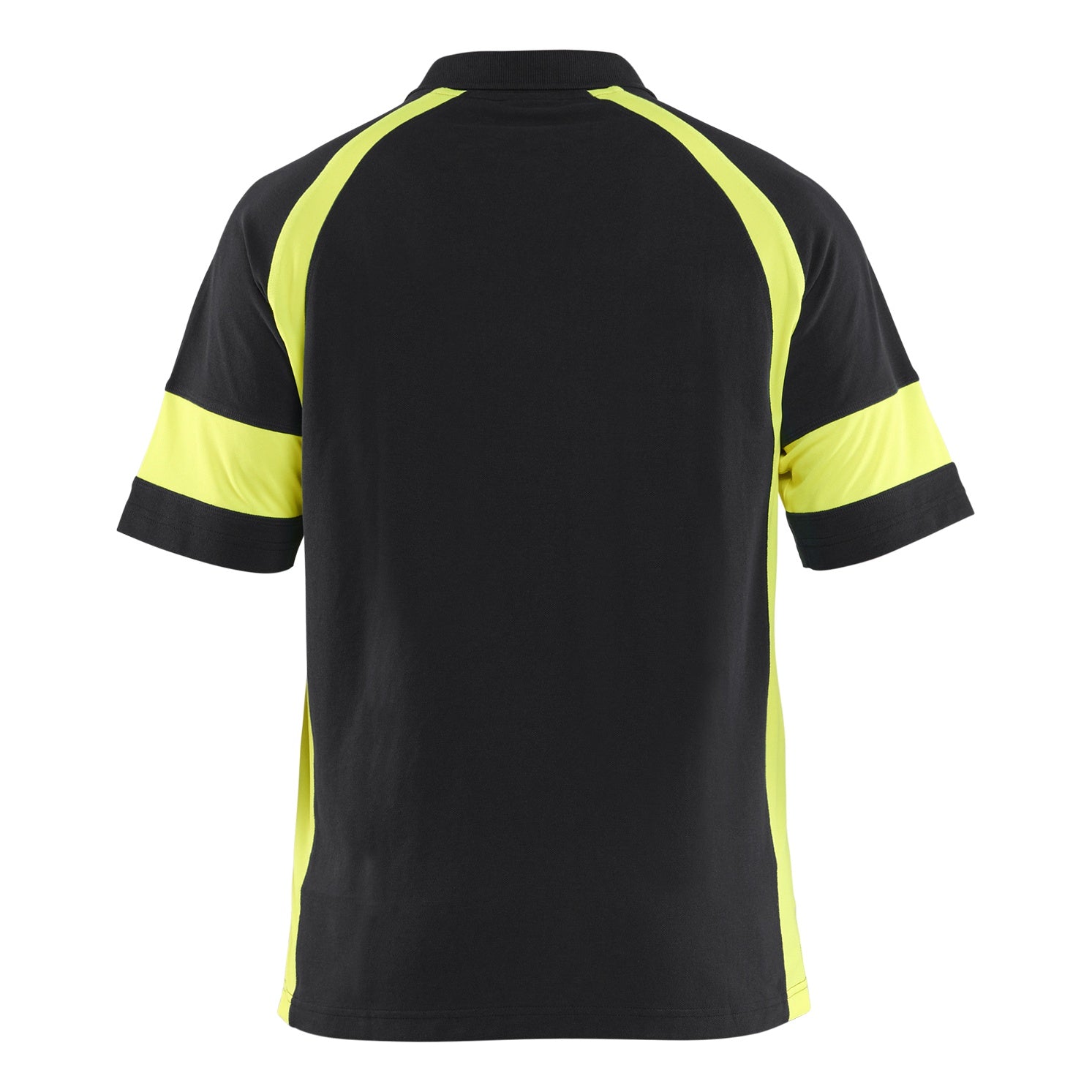 Blaklader BLAKLADER 35281050 Polo Shirt with Hi vis Hi Vis Reflective Short Sleeve Work Polo MEN - 60% Cotton 40% Polyester - 352810509933_2
