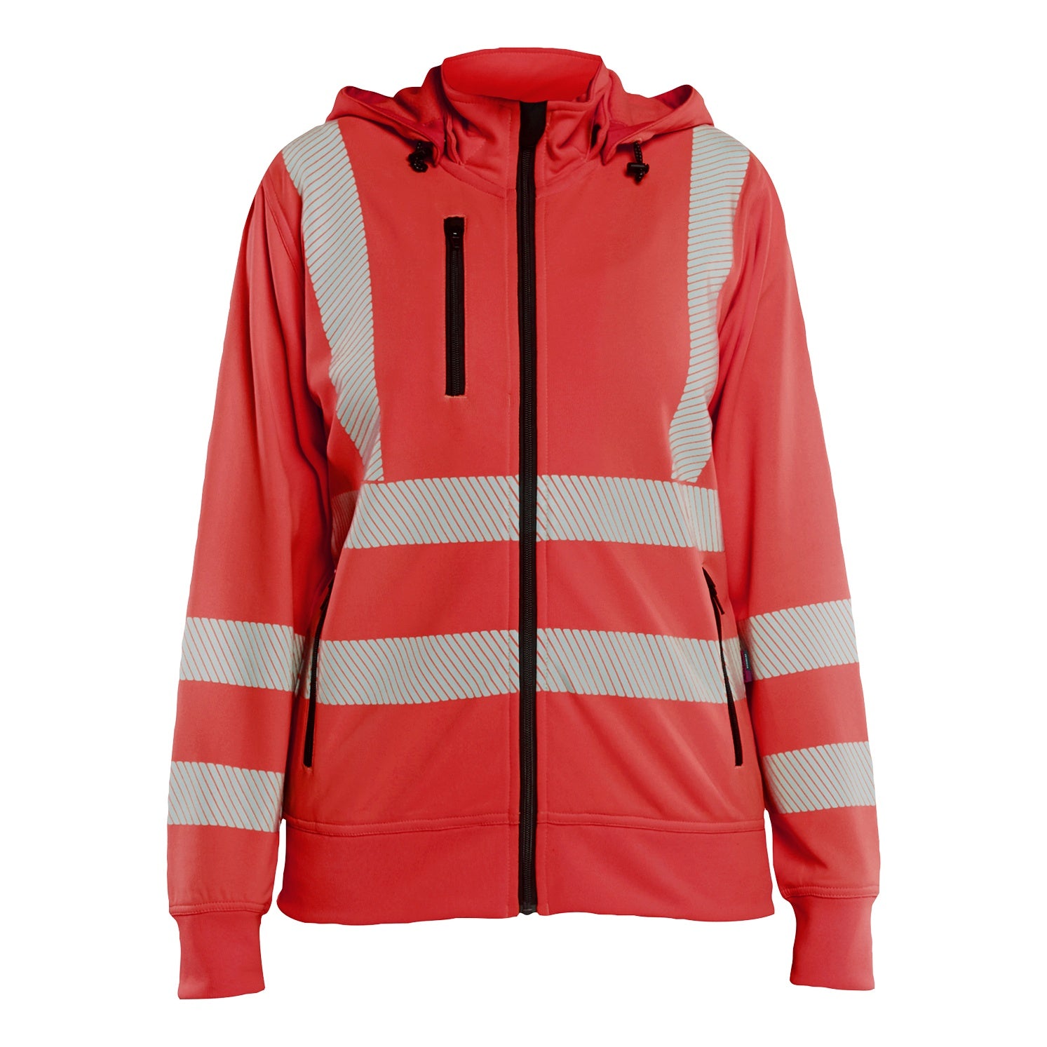 Blaklader BLAKLADER 35742538 Hi Vis Reflective Hoodie Work Sweatshirt WOMEN - Detachable Hood - 357425385500