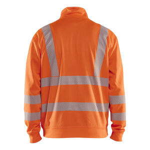 Blaklader BLAKLADER 35642538 Hi Vis Reflective Half-zip Work Sweatshirt MEN - Breathable - 356425385300_2