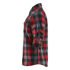 Blaklader BLAKLADER 32091152 Women's Flannel Shirt Long Sleeve Work Shirt WOMEN - 100% Cotton - 320911525699_CL 