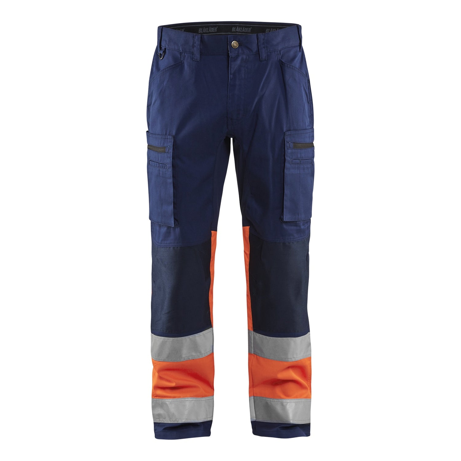 Blaklader BLAKLADER 15511811 | Hi Vis Trousers with Stretch Hi Vis Reflective Work Trousers Men - 65% Polyester - 155118118953