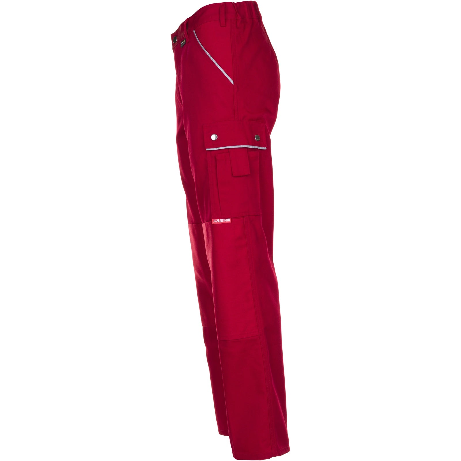 Planam Canvas 320 Trousers red/red - Model view 4