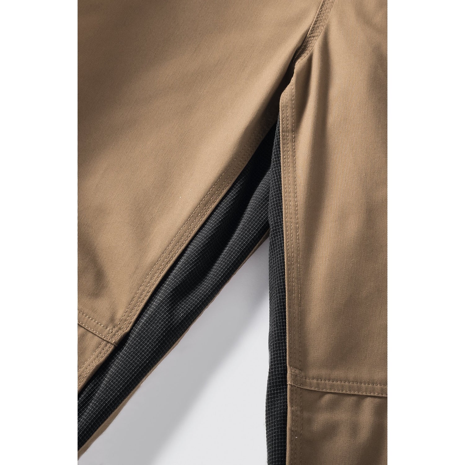Planam Norit Women's dungarees zinc/black - More freedom of movement with elastic inserts at the crotch