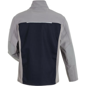 Planam Norit Men's Hybrid jacket blackblue/zinc - Model view 2