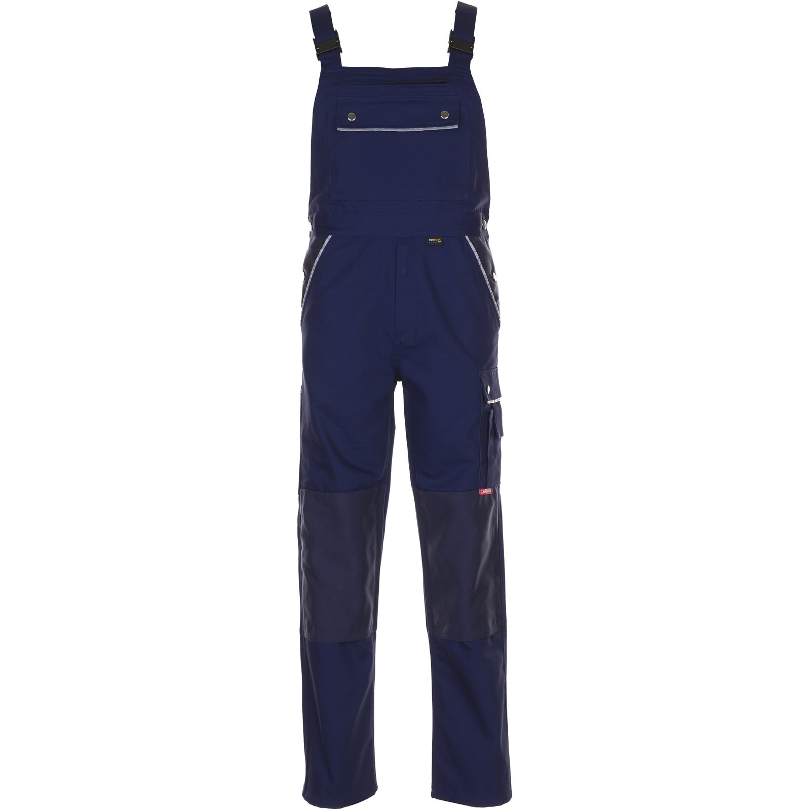 Planam Canvas 320 Dungarees navy/navy - Model view 1