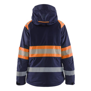 Blaklader BLAKLADER 44701977 Women’s Hi Vis Winter Jacket Hi Vis Reflective Work Jacket WOMEN - Waterproof - 447019778953_2