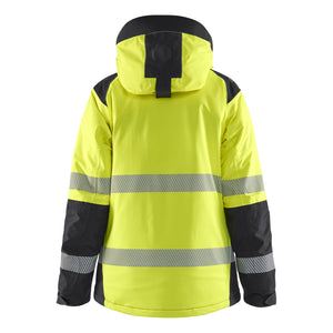Blaklader BLAKLADER 44561987 Women’s Hi Vis Winter Jacket Hi Vis Reflective Work Jacket WOMEN - Waterproof - 445619873399_2