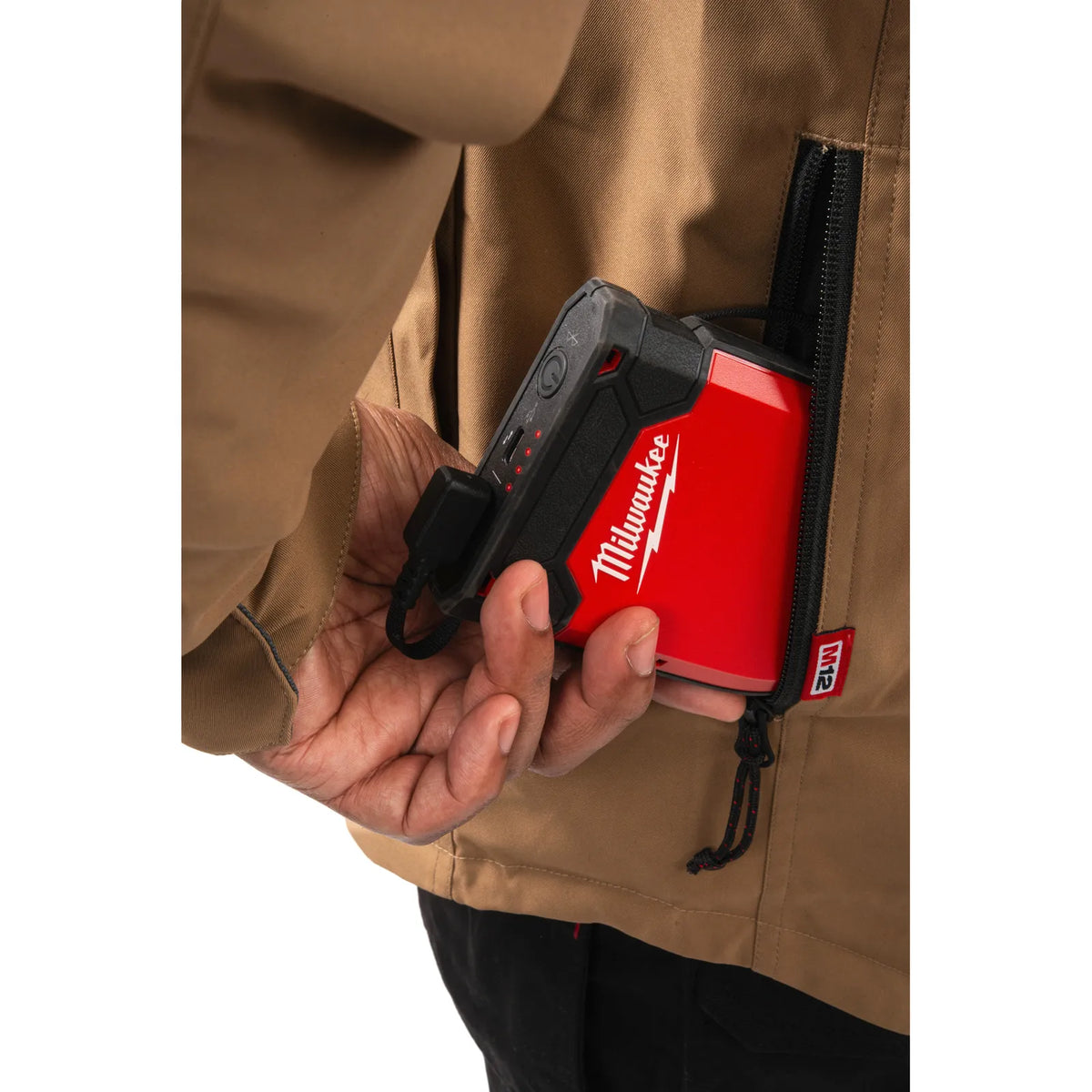 Milwaukee M12™ Heated Overshirt M12 HSJ - Beige