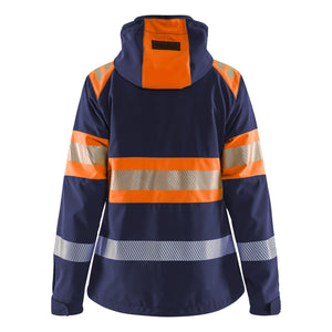 Blaklader BLAKLADER 44042513 Women’s Hi Vis Softshell Jacket Hi Vis Reflective Softshell Work Jacket WOMEN - Waterproof - 440425138953_2