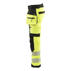 Blaklader BLAKLADER 18202513 | Hi vis Softshell Trousers Hi Vis Reflective Work Trousers Men - Waterproof - 182025133399_CL
