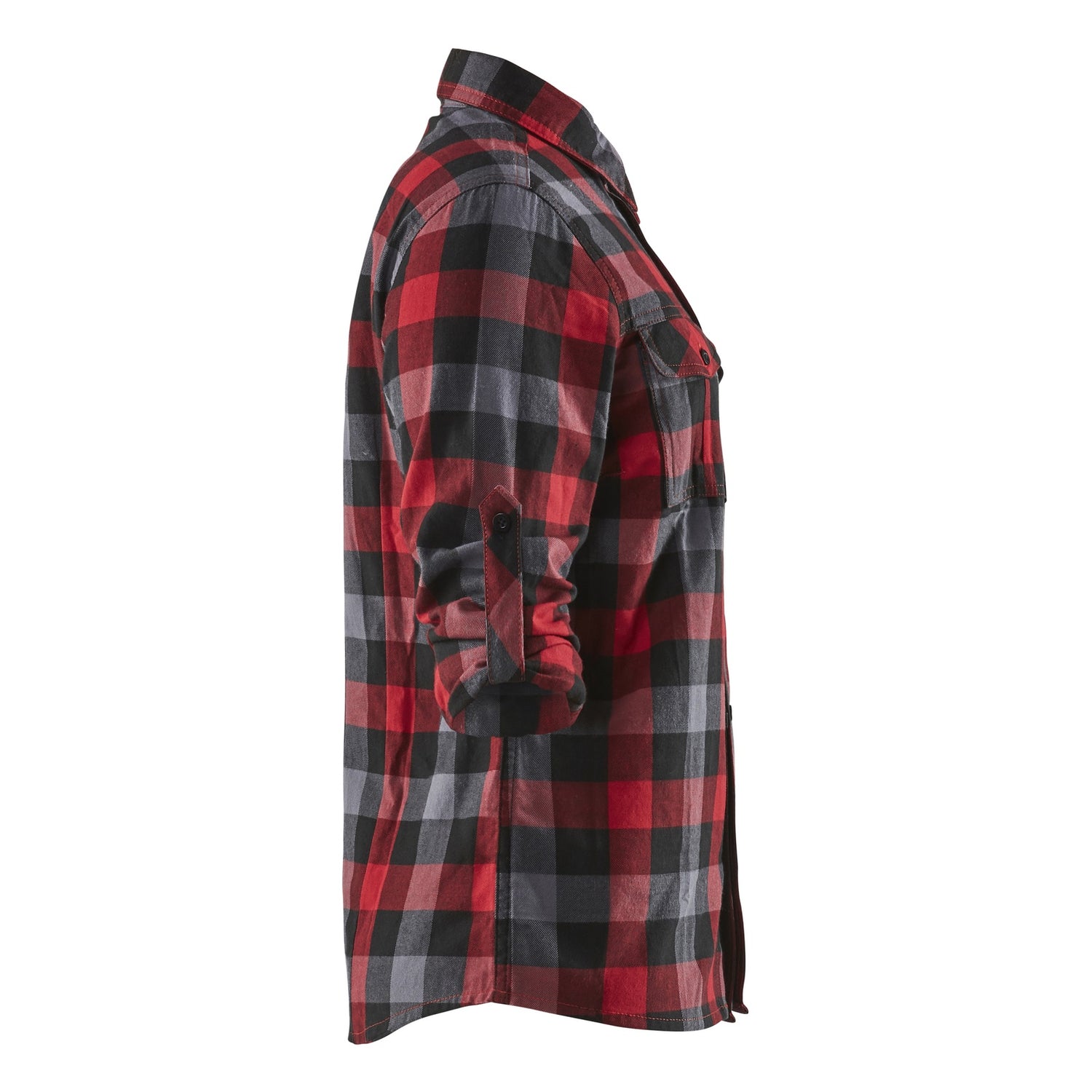 Blaklader BLAKLADER 32091152 Women's Flannel Shirt Long Sleeve Work Shirt WOMEN - 100% Cotton - 320911525699_CR 