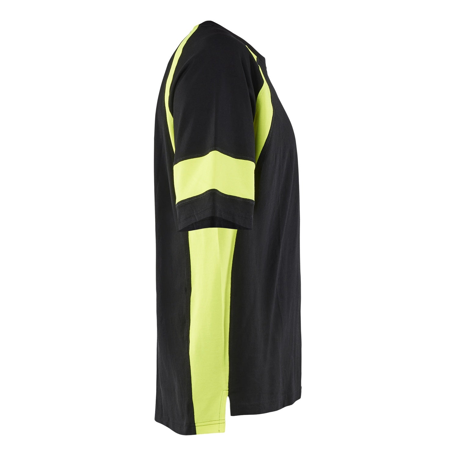 Blaklader BLAKLADER 35231030 T SHIRT WITH HI VIS Hi Vis Reflective Short Sleeve Work T-Shirt MEN - 100% Cotton - 352310309933_CR