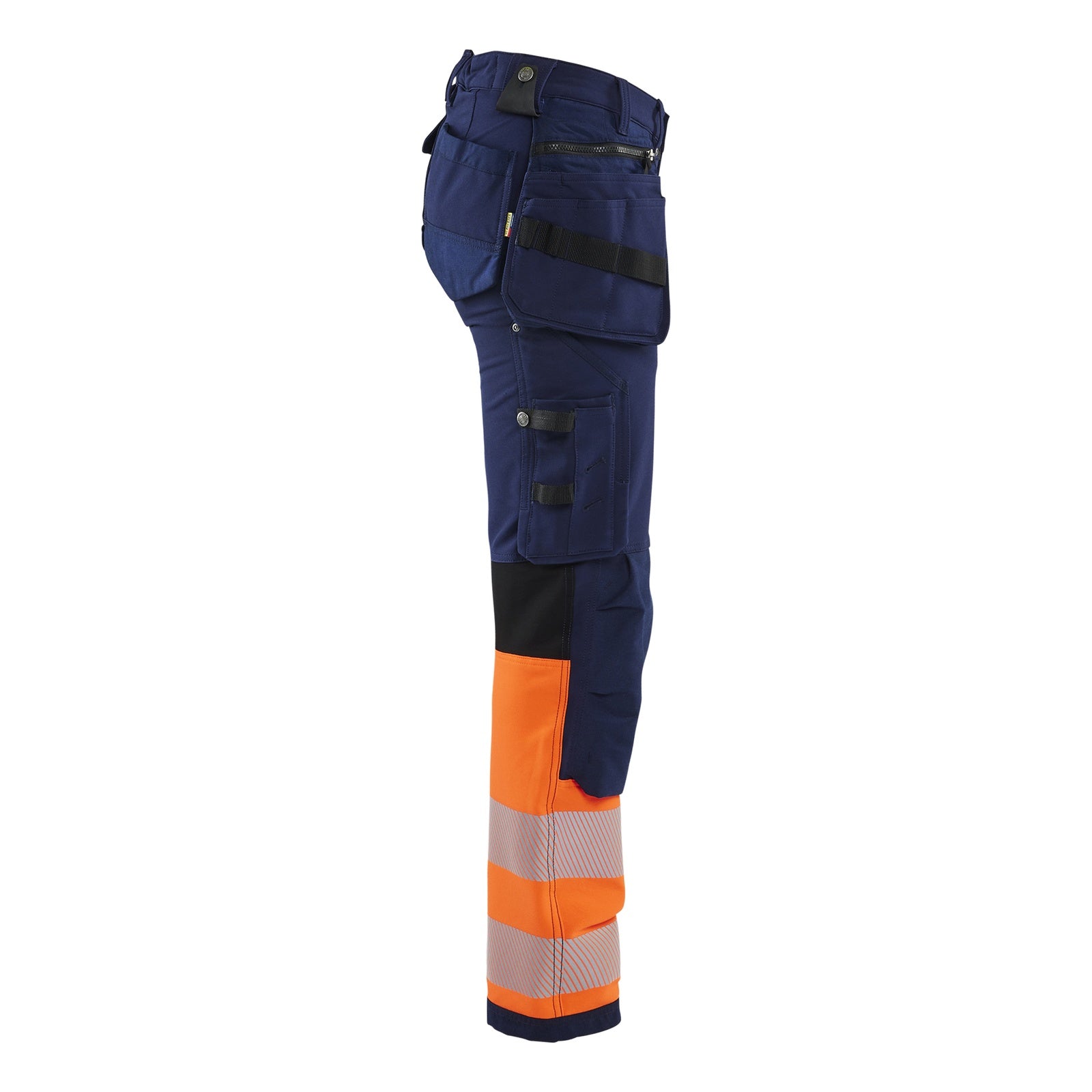 Blaklader BLAKLADER 71931642 | Women's hi vis trouser with 4 way stretch Hi Vis Reflective Work Trousers Women - Water Repellent - 719316428953_CR