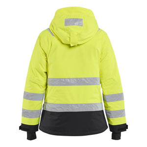 Blaklader BLAKLADER 48721987 Women's Hi Vis Winter Jacket Hi Vis Reflective Work Jacket WOMEN - Waterproof - 487219873399_2