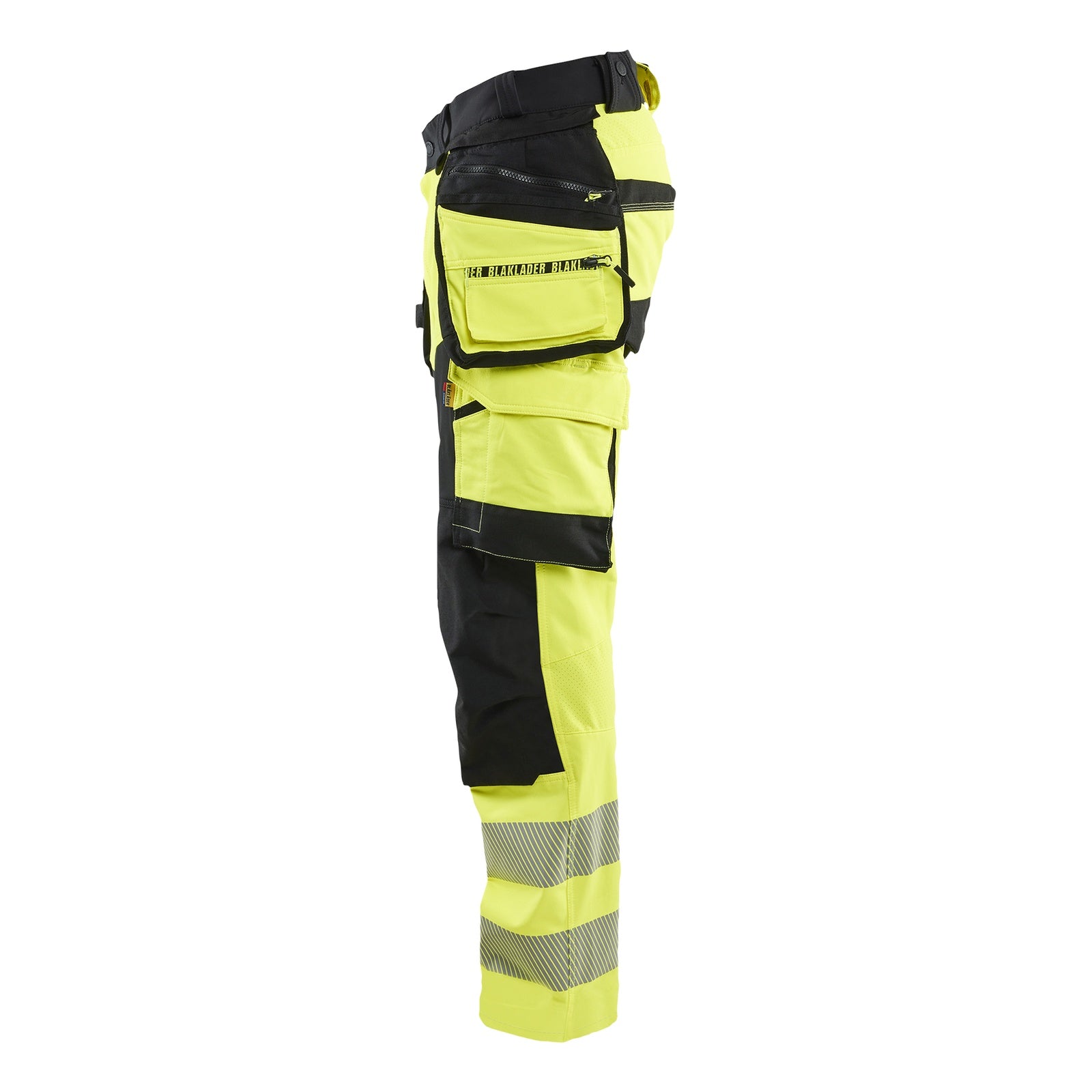 Blaklader BLAKLADER 11221648 Hi Vis trousers 4 way stretch Hi Vis Reflective Work Trousers Men - double weave - 112216483399_CL