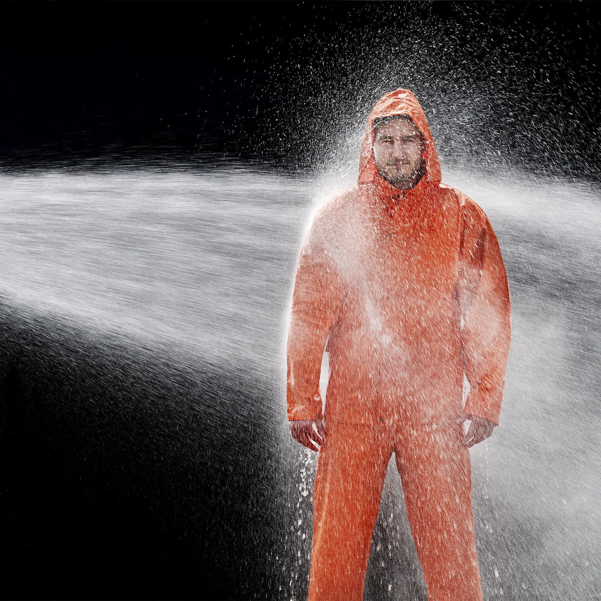 ELKA Rainwear - Dry Zone PU Rain Jacket - Orange