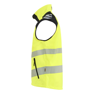 Blaklader BLAKLADER 30912513 SOFTSHELL VEST HI VIS Hi Vis Reflective Work Softshell Vest MEN - Waterproof - 309125133399_CL2