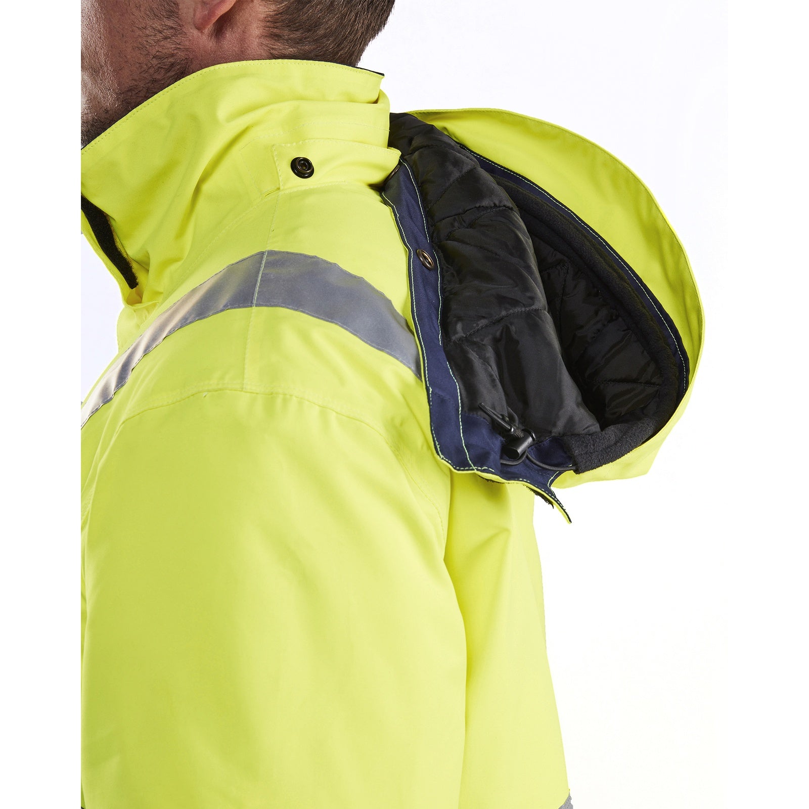 Blaklader BLAKLADER 48701987 Hi Vis Winter jacket Work Jacket MEN - Waterproof - 487019873389_FUNC1