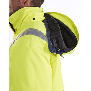 Blaklader BLAKLADER 48701987 Hi Vis Winter jacket Work Jacket MEN - Waterproof - 487019873389_FUNC1