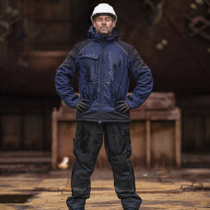 ELKA Rainwear - Working Xtreme Winter Softshell Jacket - Navy/Black